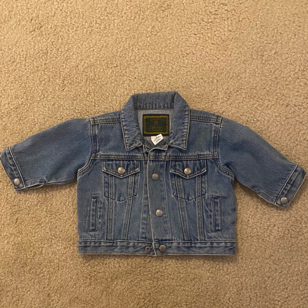 Vintage Baby Gap Denim Jacket - The perfect fit classic size 6-12m